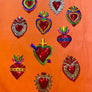 Heart Tin Milagro Magnet