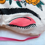 Sleeping Frida Eye Mask, Handmade Sleep Mask, Eye Pillow, Frida Kahlo Gift