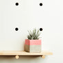 Colourful Square Concrete Plant Pot