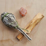 Holistic Combo: White Sage, Palo Santo & a Crystal.