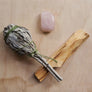 Holistic Combo: White Sage, Palo Santo & a Crystal.