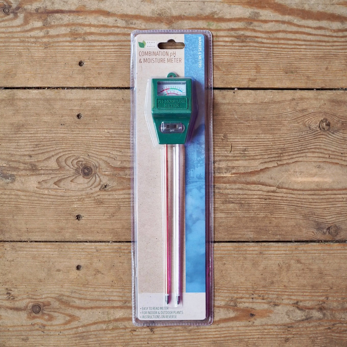 Combination pH & Moisture Meter Hi Cacti