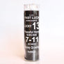 Black Cat Ritual Prayer Candle