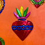 Heart Tin Milagro Magnet