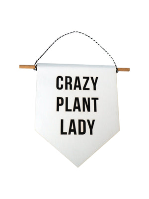 Crazy Plant Lady Flag Gift by Hi Cacti