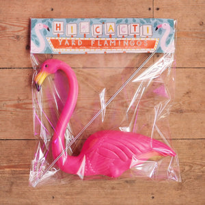 Pink Plastic Lawn Flamingo