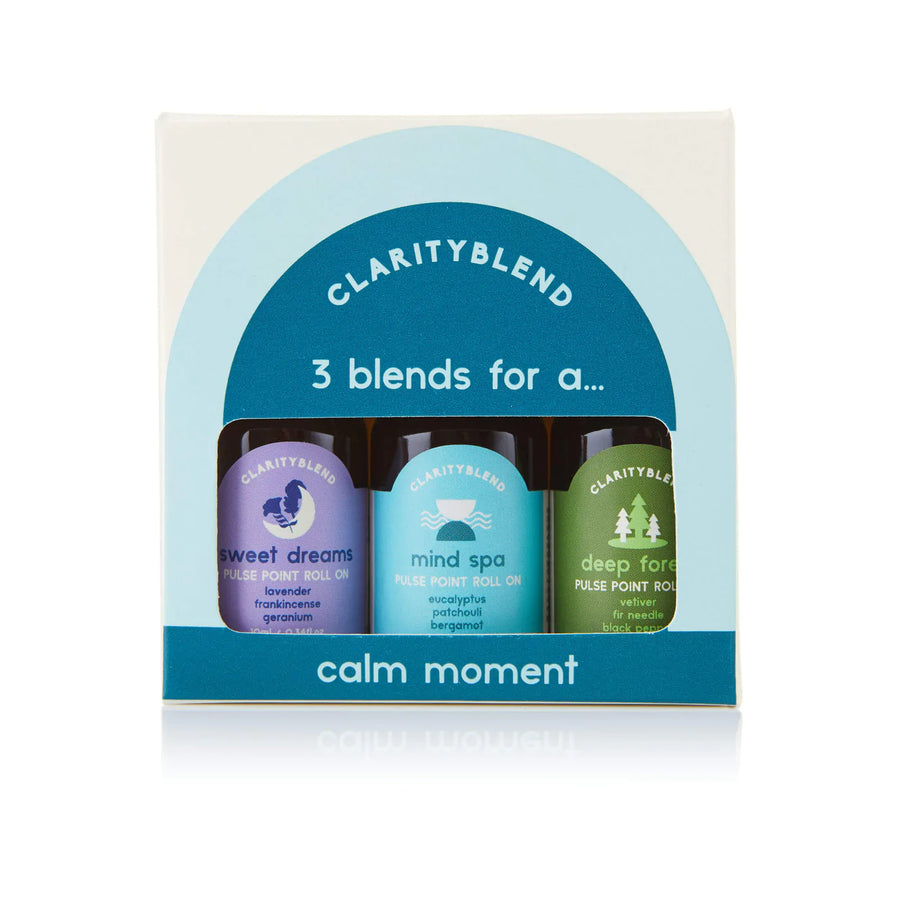 Clarity Blend Calm Moment Pulse Point Roller Collection