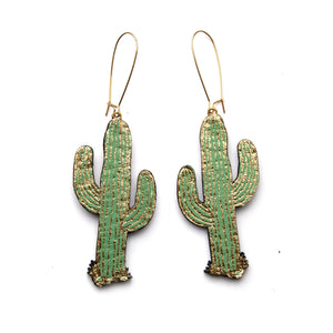 Cactus Earrings by Rosita Bonita